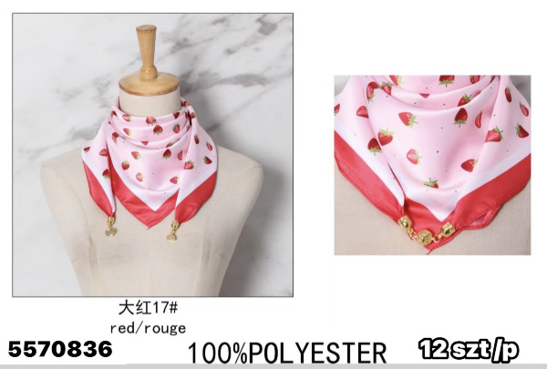 Chuska damska Roz Standard, Mix kolor Paczka 12 szt